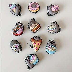 10 pieces of Pusheen charms Crocs bundle